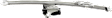 Front And Rear, Driver Side Power Window Regulator, With Motor