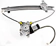 Front and Rear, Driver and Passenger Side Window Regulators, Power, With Motor