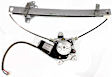 Front and Rear, Driver and Passenger Side Window Regulators, Power, With Motor