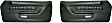SET-M467101-F Front, Driver and Passenger Side Door Trim Panel - Black