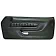 SET-M467101-F Front, Driver and Passenger Side Door Trim Panel - Black