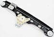 Rear, Driver and Passenger Side Power Window Regulator, Without Motor