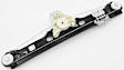 Rear, Driver and Passenger Side Power Window Regulator, Without Motor