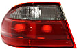 Driver and Passenger Side, Outer Halogen Tail Light, Without bulb(s), OE Replacement