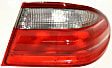 Driver and Passenger Side, Outer Halogen Tail Light, Without bulb(s), OE Replacement