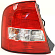 Driver and Passenger Side Halogen Tail Light, With bulb(s), OE Replacement