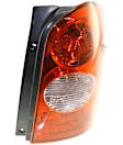 Driver and Passenger Side Halogen Tail Light, With bulb(s), OE Replacement