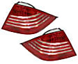 2006 Mercedes Benz S430 - Driver and Passenger Side Halogen Tail Light, Without bulb(s), OE Replacement