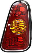 Driver and Passenger Side Halogen Tail Light, Without bulb(s), OE Replacement