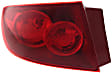 Driver and Passenger Side, Outer Halogen Tail Light, With bulb(s), OE Replacement