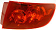 Driver and Passenger Side, Outer Halogen Tail Light, With bulb(s), OE Replacement