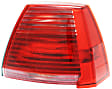 2004-2006 Mitsubishi Galant - Driver and Passenger Side Halogen Tail Light, With bulb(s), OE Replacement