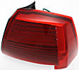 2004-2006 Mitsubishi Galant - Driver and Passenger Side Halogen Tail Light, With bulb(s), OE Replacement