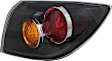 Driver and Passenger Side, Inner Tail Lights, Inner - with Bulbs, Outer - without Bulb, Halogen, Inner - P21W Bulb Type, Outer - Standard type