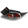 Passenger Side, Inner and Outer Halogen Tail Light, Inner - With bulb(s); Outer - Without bulb(s), OE Replacement