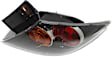 Driver and Passenger Side Halogen Tail Light, Without bulb(s), OE Replacement