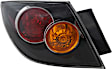 Driver Side Tail Lights, Inner - with Bulb, Outer - without Bulb, Halogen, Inner - P21W Bulb Type, Outer - Standard type