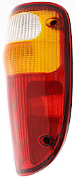 Driver and Passenger Side Halogen Tail Light, Without bulb(s), OE Replacement