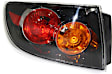 Driver Side, Inner And Outer Halogen Tail Light, With bulb(s), OE Replacement, Sedan