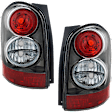 Driver and Passenger Side Halogen Tail Light, Without bulb(s), OE Replacement