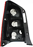 Driver and Passenger Side Halogen Tail Light, With bulb(s), OE Replacement