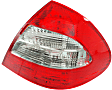 Driver and Passenger Side Halogen Tail Light, Without bulb(s), OE Replacement