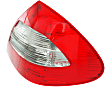 Driver and Passenger Side Halogen Tail Light, Without bulb(s), OE Replacement