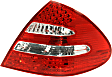 Driver and Passenger Side LED Tail Light, Without bulb(s), Clear and Red Lens, with Stop Light LED, For Models With Appearance Package, Sedan