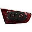 Passenger Side, Inner and Outer Halogen Tail Light, With bulb(s), OE Replacement