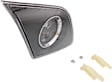 Driver Side, Inner and Outer Tail Lights, with Bulbs, Halogen/LED Combo, Mounts on Body and Liftgate, Hatchback
