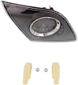 Driver Side, Inner and Outer Tail Lights, with Bulbs, Halogen/LED Combo, Mounts on Body and Liftgate, Hatchback