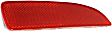 2017 Mazda 3 - Rear, Driver and Passenger Side Bumper Reflector