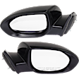 Driver and Passenger Side Mirrors, Power Adjust, Manual Folding, Non-Heated, Paintable, No Signal Light, No Memory, With Puddle Light, No Auto-Dimming, No Blind Spot Feature