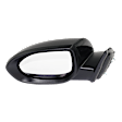 Driver and Passenger Side Mirrors, Power Adjust, Manual Folding, Non-Heated, Paintable, No Signal Light, No Memory, With Puddle Light, No Auto-Dimming, No Blind Spot Feature