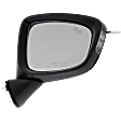Driver and Passenger Side Mirror, Power Adjust, Non-Heated, Manual Folding, Paintable, In-housing Signal Light, No Memory, No Puddle Light, No Auto-Dim, With Blind Spot Detection in Glass