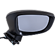Driver and Passenger Side Mirrors, Power Adjust, Manual Folding, Heated, Paintable, In-housing Signal Light, No Memory, Puddle Light, Auto-Dimming, and Blind Spot Feature, Mexico Built Vehicle