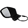 Driver and Passenger Side Mirror, Power Adjust, Heated, Manual Folding, Paintable, In-housing Signal Light, No Memory, No Puddle Light, No Auto-Dim, With Blind Spot Detection in Glass