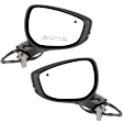 2025 Mazda CX-30 2.5 S - Driver and Passenger Side Mirror, Power Adjust, Non-Heated, Manual Folding, Paintable, No Signal Light, Without Memory Recall, No Puddle Light, No Auto-Dimming, With Blind Spot Detection in Glass