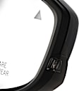 2025 Mazda CX-30 2.5 S - Driver and Passenger Side Mirror, Power Adjust, Non-Heated, Manual Folding, Paintable, No Signal Light, Without Memory Recall, No Puddle Light, No Auto-Dimming, With Blind Spot Detection in Glass