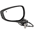 2025 Mazda CX-30 2.5 S - Driver and Passenger Side Mirror, Power Adjust, Non-Heated, Manual Folding, Paintable, No Signal Light, Without Memory Recall, No Puddle Light, No Auto-Dimming, With Blind Spot Detection in Glass