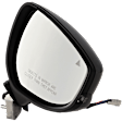 2025 Mazda CX-30 2.5 S - Driver and Passenger Side Mirror, Power Adjust, Non-Heated, Manual Folding, Paintable, No Signal Light, Without Memory Recall, No Puddle Light, No Auto-Dimming, With Blind Spot Detection in Glass