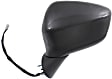 Driver and Passenger Side Mirrors, Power Adjust, Manual Folding, Heated, Paintable, In-housing Signal Light, No Memory, No Puddle Light, No Auto-Dimming, No Blind Spot Feature