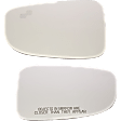 Driver and Passenger Side Mirror Glass, Heated, With Blind Spot Detection in Glass
