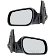 Driver and Passenger Side Mirrors, Power Adjust, Manual Folding, Non-Heated, Paintable, No Signal Light, No Memory, No Puddle Light, No Auto-Dimming, No Blind Spot Feature