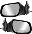 Driver and Passenger Side Mirrors, Power Adjust, Non-Folding, Heated, Paintable, No Signal Light, No Memory, No Puddle Light, No Auto-Dimming, No Blind Spot Feature