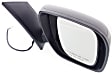 Driver and Passenger Side Mirrors, Power, Manual Folding, Heated, Paintable, No Signal Light, No Memory, No Puddle Light, No Auto-Dimming, No Blind Spot Feature