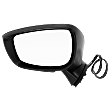 Driver and Passenger Side Mirrors, Power Adjust, Manual Folding, Heated, Paintable, In-housing Signal Light, No Memory, No Puddle Light, No Auto-Dimming, No Blind Spot Feature