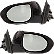 Driver and Passenger Side Mirrors, Power Adjust, Non-Folding, Non-Heated, Paintable, No Signal Light, No Memory, No Puddle Light, No Auto-Dimming, No Blind Spot Feature