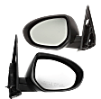 Driver and Passenger Side Mirrors, Power Adjust, Manual Folding, Heated, Paintable, In-housing Signal Light, No Memory, No Puddle Light, No Auto-Dimming, No Blind Spot Feature