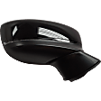 Driver and Passenger Side, Mirrors, Power Adjust, Non-Heated, Manual Folding, Paintable, In-housing Signal Light, No Memory, No Puddle Light, No Auto-Dimming, No Blind Spot Feature